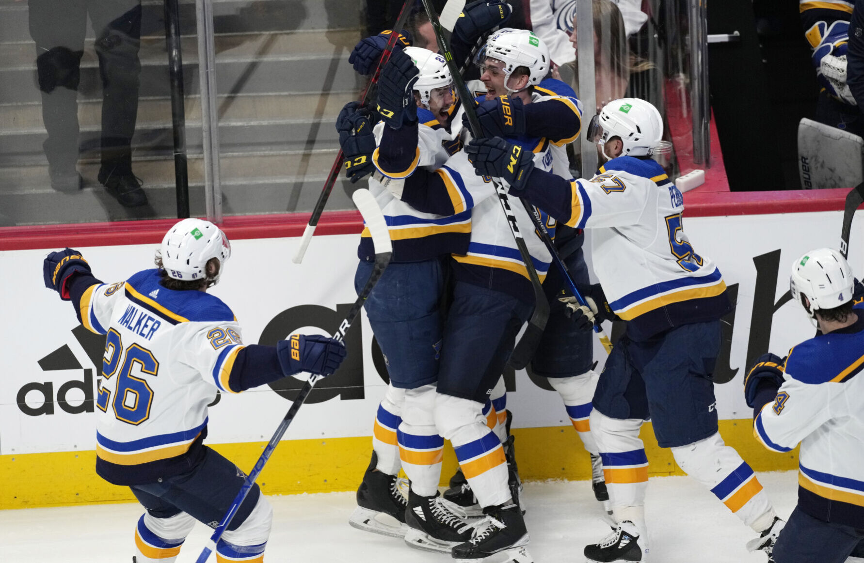 Blues Avalanche Hockey